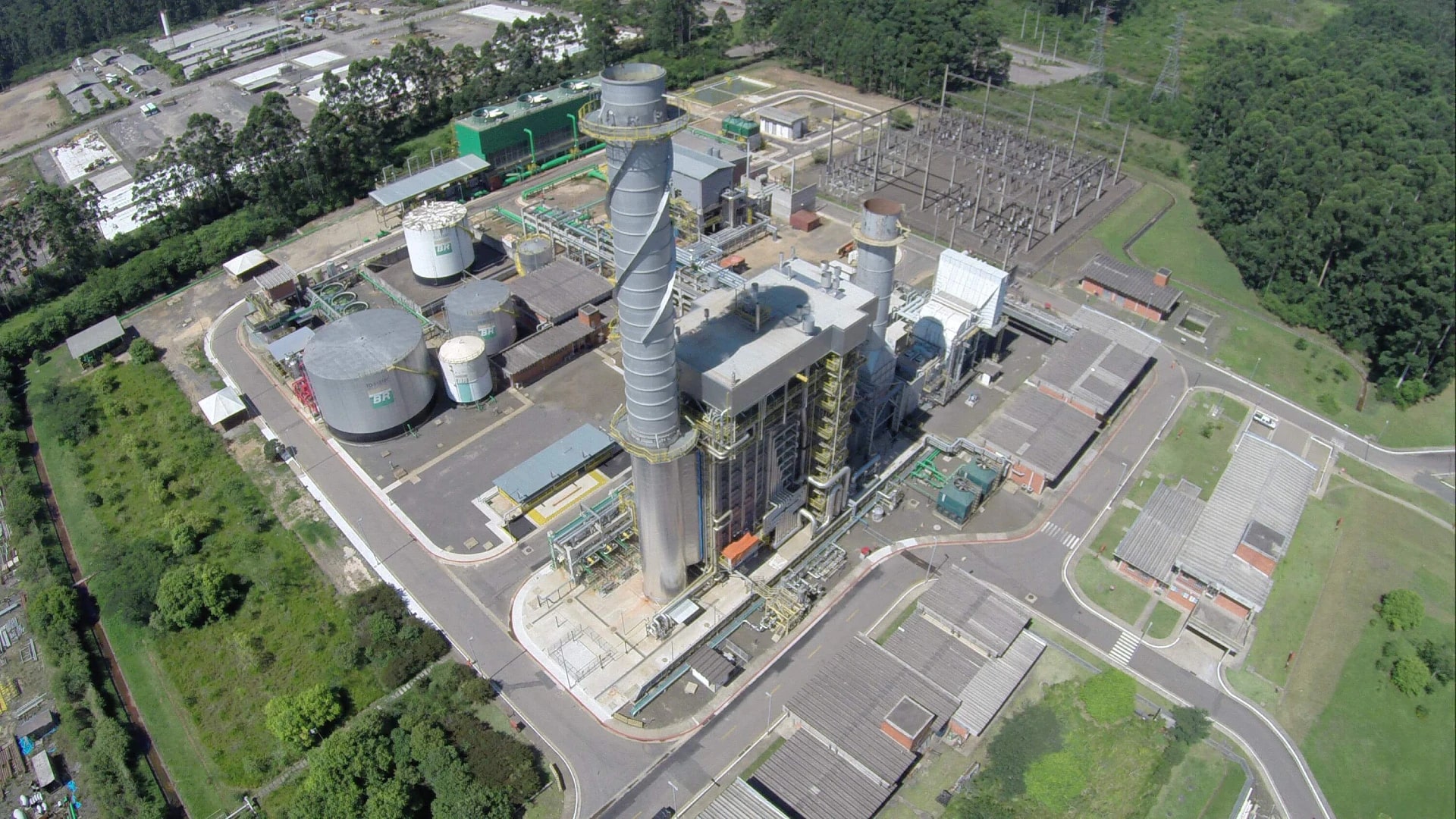 Usina Termelétrica de Canoas, no Rio Grande do Sul